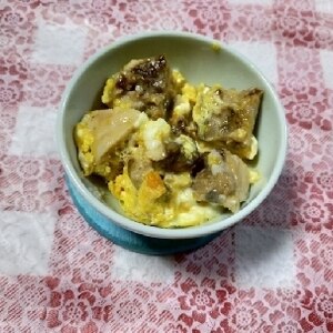 冷凍みじん切り玉ねぎを使って簡単☆親子丼♪